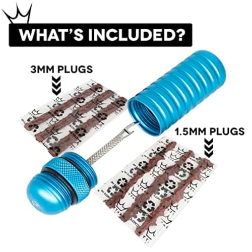 Peaty's Holeshot Tyre Puncture Plugger Kit - MTB, Road & XC, Turquoise — view 2