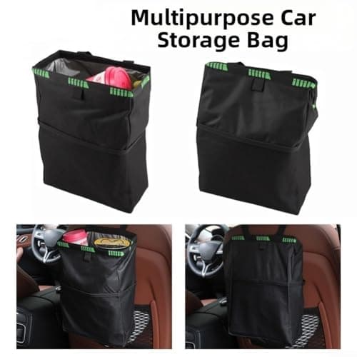 Startbuymore Hanging Car Organizer with Cooler for Road Trips(A) — view 5