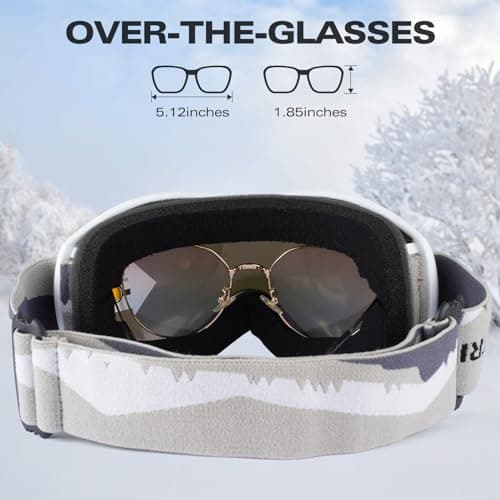 Supertrip Adult Ski Goggles for Men Womens — view 4