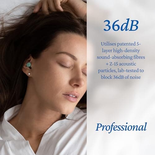 ZIIEVOE Ear Plugs for Sleep–2026 Ultra Upgrade, 5 Layer 36dB Noise Blocking, Anti Slip 12H Stay Put Design, Slow Rebound Cloud Comfort, for Sleeping Studying Travel, 10 Pack — view 4