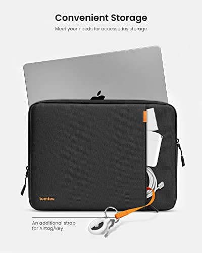 tomtoc 360° Protective Laptop Sleeve 13-inch MacBook Neo A3404 (2026) — view 6