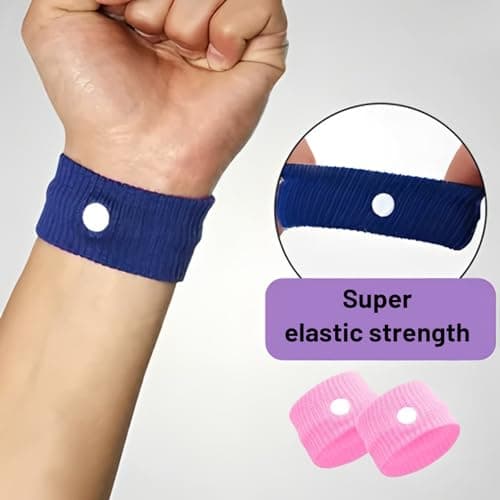 4 Pairs Car Motion Sickness - Travel Motion Car Sickness Relief Bands — view 5