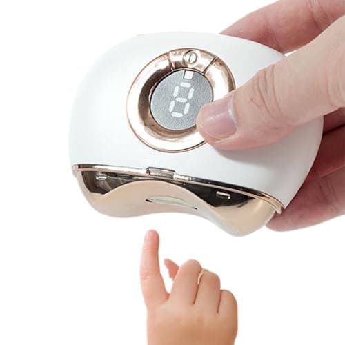 Rechargeable Toenail Clipper - Automatic Electric Trimmer, Fingernail and Toenail Grooming with Built-In Scrap Storage, Safe for Babies, Kids, Adults, Seniors, Caregivers, Home, Travel,