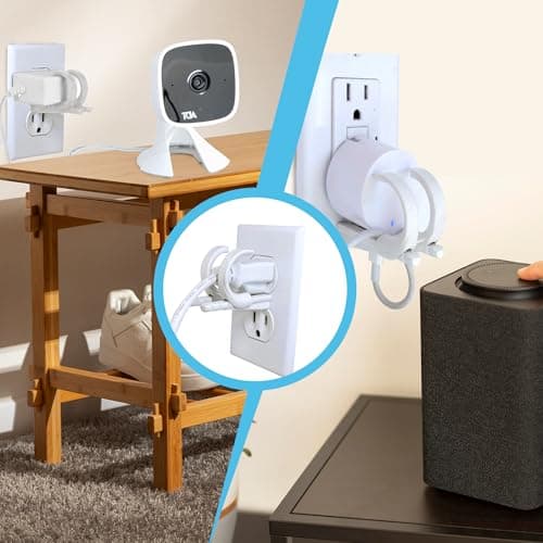 Lock Socket Adjustable Outlet Lock RED- Anti Theft Child-Safe Outlet Lock to Secure 2 or 3 Pronged Plugs & Adaptors. Secure Lock for Most Cords, Includes Security Screw & Allen Wrench. Made in USA — view 6