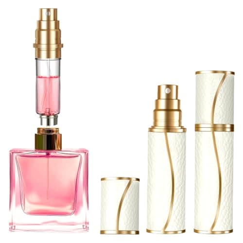 MaciRept Perfume Atomiser,Portable Travel Refillable Perfume Bottle,Mini Pocket Aftershave Travel Bottle Perfect for Business Trip Vacation Date 5ml,Gifts for Men and Women