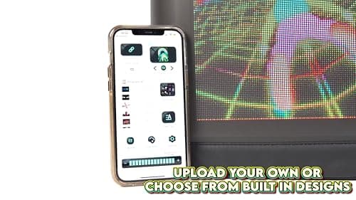 Mr Entertainer's Karaoke Collection Glopack LED Screen Backpack, App Controlled, High Resolution Screen Smart Rucksack — view 3