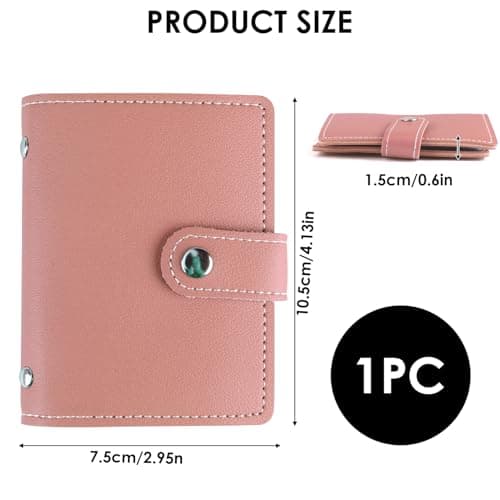 teashow PU Leather Credit Card Holder Wallet Travel Business Card Case — view 6