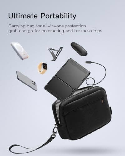 Inateck Wireless Foldable Keyboard and Mouse Set, Portable — view 4