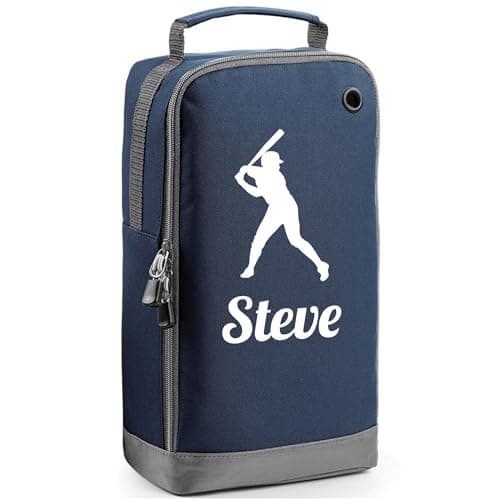 Personalised Boot Bag – Custom Name Sports Shoe Bag – Water-Resistant & Easy Clean – Colourful Design for Kids School PE, Football, Rugby, Dance, Badminton, Golf – Ideal for Boys & Girls (Ice Silver) — view 4