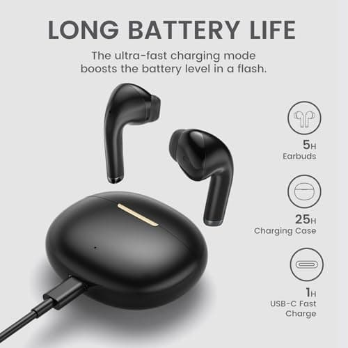Wireless Earbuds for Samsung, Bluetooth Headphones Mini Comfort Earphones — view 5