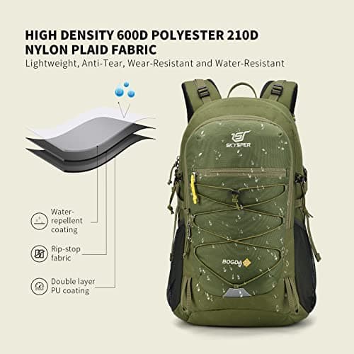 SKYSPER Rucksack 35L Hiking Backpack, Lightweight Travel Backpack Camping Trekking Backpack for Men Women — view 2