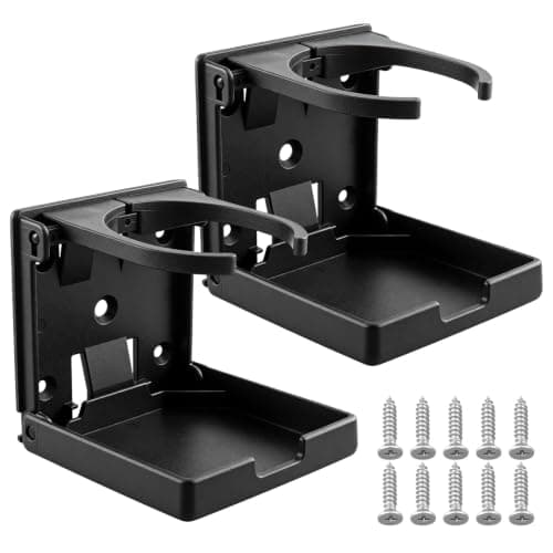 2 Pack Car Cup Holder Adjustable Folding Drink Holders