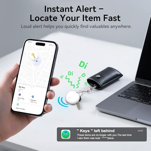 Air Tracker Tag-2 Pack for Android/iOS - [Apple MFi Certified] — view 3