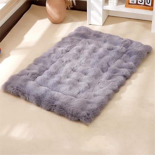 All Season Extra Thick Dog Bed Mat Soft Plush Cushion Non-Slip Indoor Outdoor Use Cozy Indoor Dog Bed — view 4