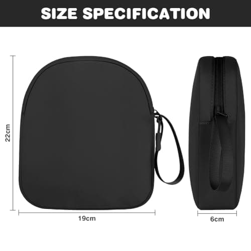HOTUT Headphone Case,Soft Headphone Carrying Case,Universal Portable Travel Headphone Storage Cover Bag for JBL Live,JBL Tune 510BT/520BT/500BT/720BT,Sony WH-CH520/510/720/710(Black) — view 2