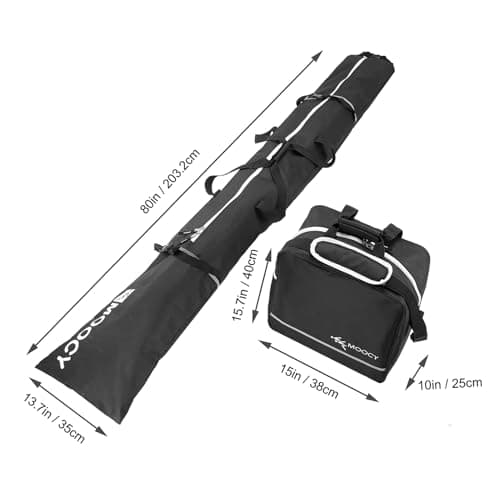 Snowboard and Boot Bag, Padded Ski Storage Box Waterproof, Snowboard Bag — view 4