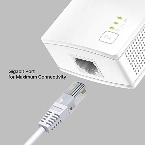 TP-LINK TL-PA7017 KIT 1-Port Gigabit Powerline Starter Kit, UK Plug (Renewed) — view 4