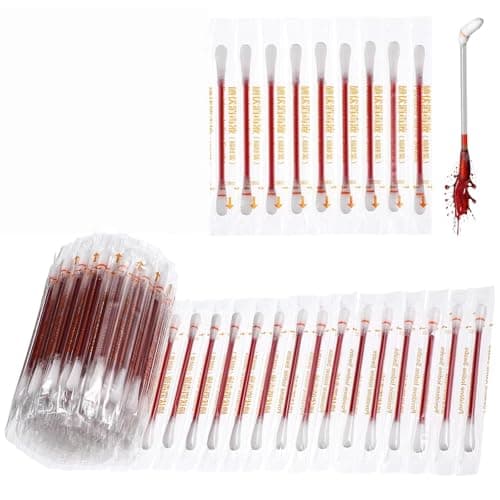 Tarqite 100pcs Disposable Iodine Cotton Swabs, Iodine Swabs for Wounds, Individually Wrapped and Portable Iodine Swab for Emergency Wound Care, Skin Disinfection, Cleaning of Injuries