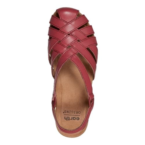 Earth Women's Origins, Berri Sandal, Red 610, 9 Narrow — view 5