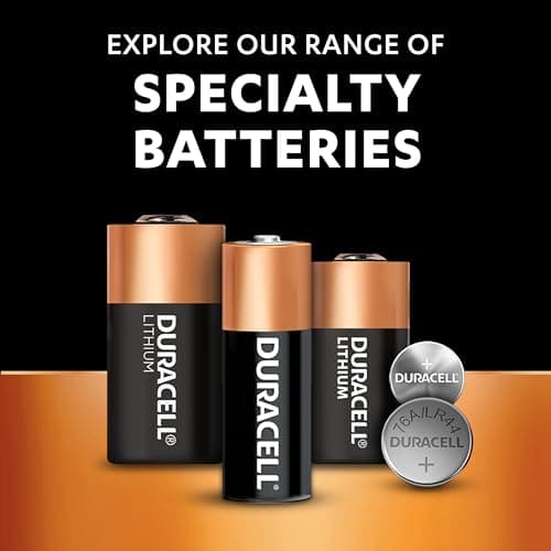 DURACELL LR44 Specialty Alkaline Battery (4 Pack) 1.5V, A76 — view 6