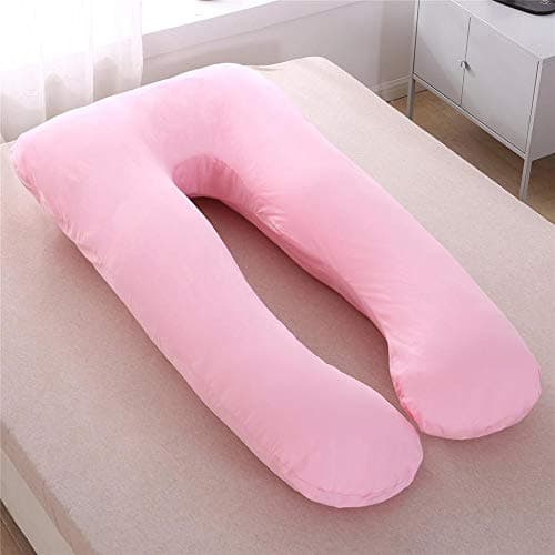 Sobeta Pregnancy Pillow Cover U Shaped Comfortable Multifunctional Maternity Body Removeable Pillow Case Ideal For The Future Mother's Sleep 140x80cm — view 2