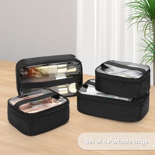 Relavel Rolling Makeup Train Case with Universal Wheels — view 6