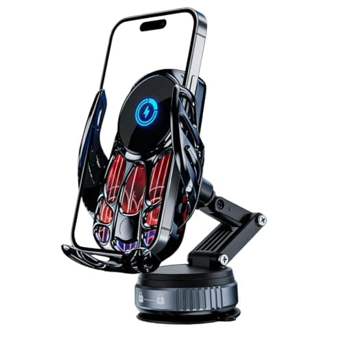Wireless Charger for Car Suction Cup Dashboard Cradles