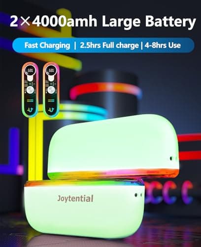 Joytential Magnetic Hand Warmers Rechargeable, 2 in 1 Electric Handwarmer, Portable USB Hand Warmers, 4 Heat Settings, Handwarmers Gifts for Gaming Outdoor Travel Camping, Green — view 6