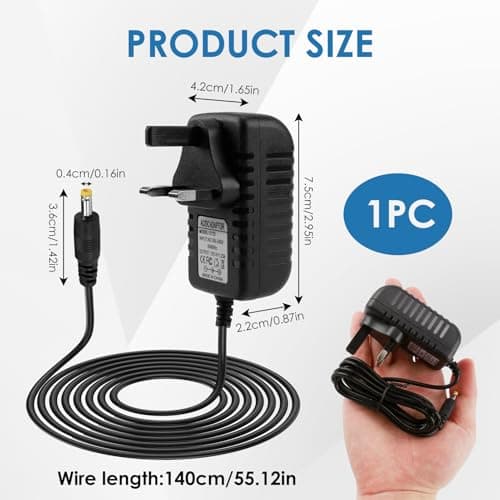 15W Power Supply Charger for Alexa Echo Dot 3rd 4th 5th Gen 12V 1.25A — view 6