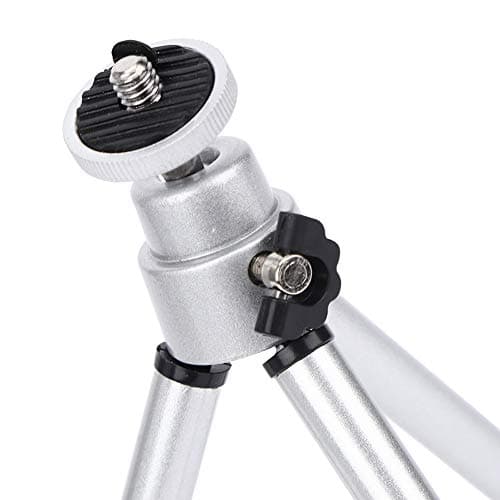 3PCS Mini Telescope Tripod,Universal Foldable Aluminium Alloy Stoving Varnish Mini Antishake Telescopic Tripod,Portable Mini Antishake Telescopic Tripod Stand for Outdoor Travel — view 6