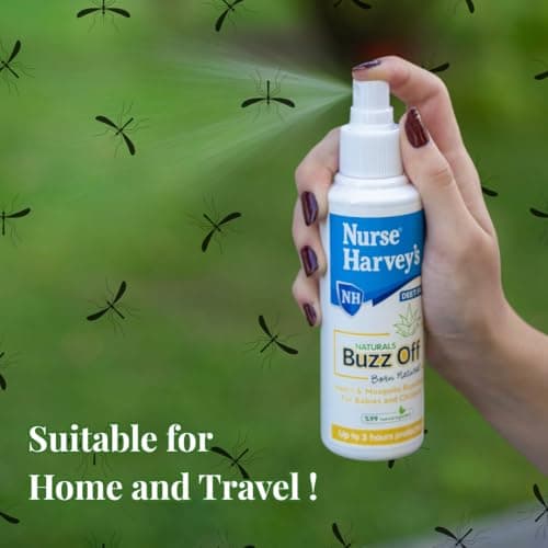 Nurse Harvey’s Buzz Off Natural Mosquito and Insect Repellent Spray 175ml — view 4