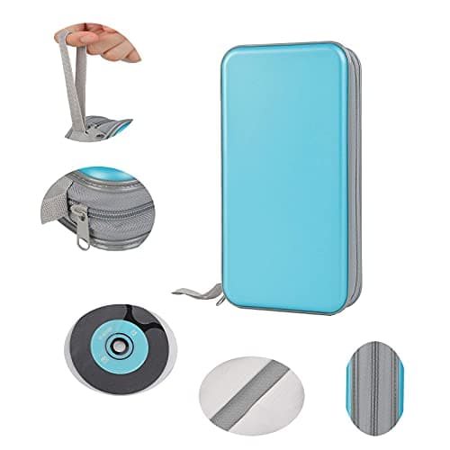 DVSICK 96 Capacity CD Case, CD/DVD Case Hold Plastic,for Car, Home ＆ Travel — view 3