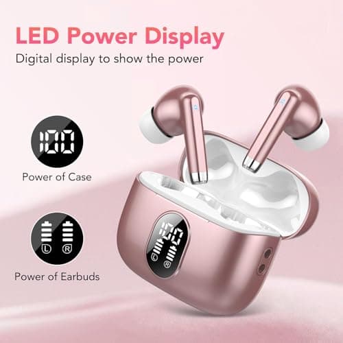 QXQ S26 Wireless Earbuds, In Ear Noise Cancelling Bluetooth 5.4 Headphones — view 5