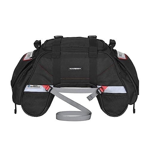 ViaTerra Claw Mini 48L Waterproof Motorcycle Tail Bag with 4-Point Mounting — view 3