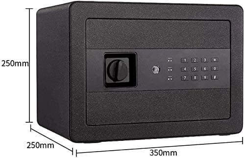 CLSDRZC Fireproof Waterproof s and Lock es, Money Electronic Steel with Keypad, 2 Manual Override Keys- Protect Money, Passports- for Home, Business or Travel for Home Offi — view 4