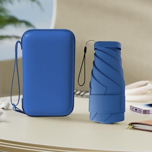 Copulan Mini Travel Umbrella, UPF 50+ Compact Fits in Purse — view 4
