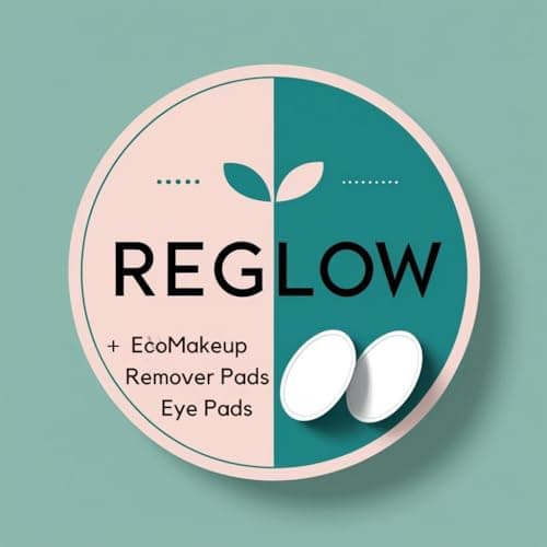 ReGlow Reusable Makeup Remover Pads (4 Pack) – Ultra Soft, Washable, Eco-Friendly Face Cleansing Pads – Gentle on Sensitive Skin – Removes Makeup with Water – Zero-Waste Beauty (Lavender Mist) — view 6