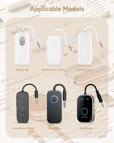 Case for AirFly SE/Pro V2/Pro/Duo, Avantree Bluetooth Transmitter Receiver — view 2
