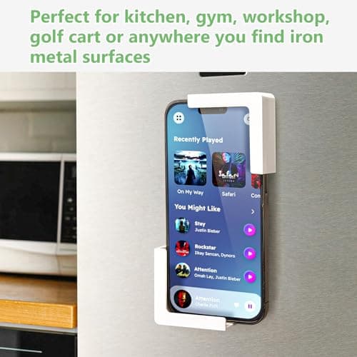 Kevenal Magnetic Phone Holder for Fridge, Magnetic Phone Mount-Suitable for Phone and Pad — view 3