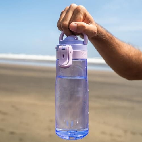 Super Sparrow Water Bottle 750ml - One-Tap TouchGulp Bottle - Non-Toxic BPA Free - Lightweight & Sustainable Tritan Water Bottles for Sports, Travel, Outdoors — view 4