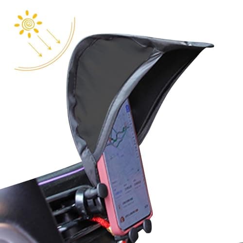 Phone Anti-Glare Sun Shade Cellphone Sun Shield Umbrella Cover For Car Outdoor Travel — view 6