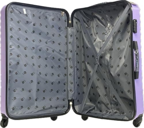 Large 28" Suitcase (Purple) — view 2