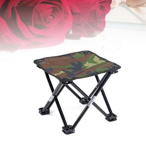 Camouflage Stool Chair Portable Folding Fishing for Camping Picnics — view 6