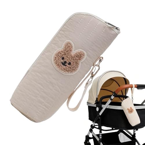 Insulated Bag for Bottle Driver and Breast Milk Cooler, Cream colour