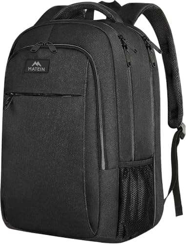 MATEIN Travel Laptop Backpack 17.3 Inch, Work Bag Lightweight Laptop Bag