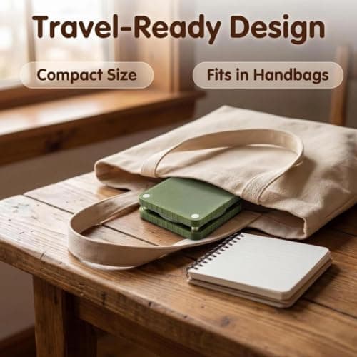 Portable Yarn Holder for Crochet & Knitting, Rotating Yarn Winder Spinner Box, Foldable Travel Yarns Spinner for Crocheting, Yarns Winder Wool Ball Holder Box Knitting Accessories, fors Crocheter Gift — view 3