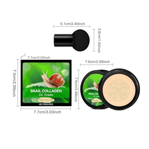Air Cushion CC Cream Lightweight Brightening Waterproof Moisturizing — view 6