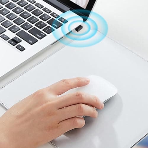 USB Wireless Keyboard Receiver - Single-Channel Adapter, M235, M230, and M2'80 Plug & Play Transmitter | ABS Wireless Receiver for Computer Laptop Multimedia Presentations Travel Home — view 6