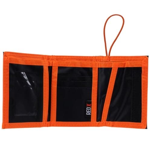 RED X Boys Teenagers Nylon Camouflage Sports Wallet Secure Strap (Graphite) — view 4