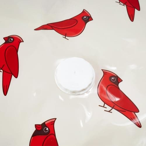 Periea Jasmine Triple Thick Printed Vacuum Bags for Home Storage & Suitcase Space Savers – 3 Sizes – Various Designs Pack of 2 (Red Bird, Jumbo 60x80cm) — view 6